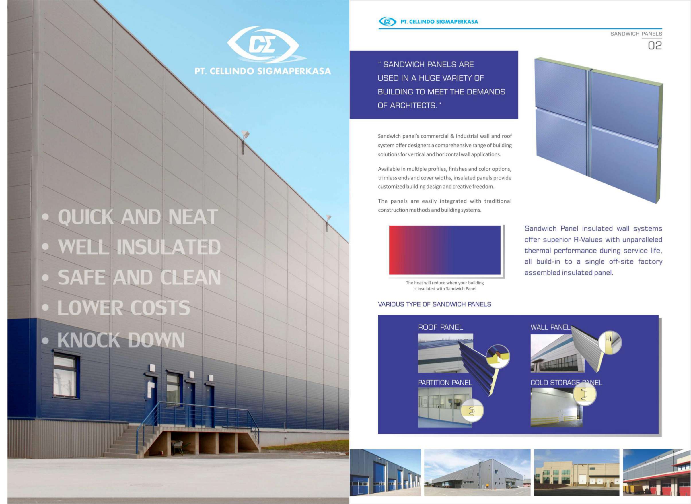 SANDWICH PANELS POLYISOCYANURATE